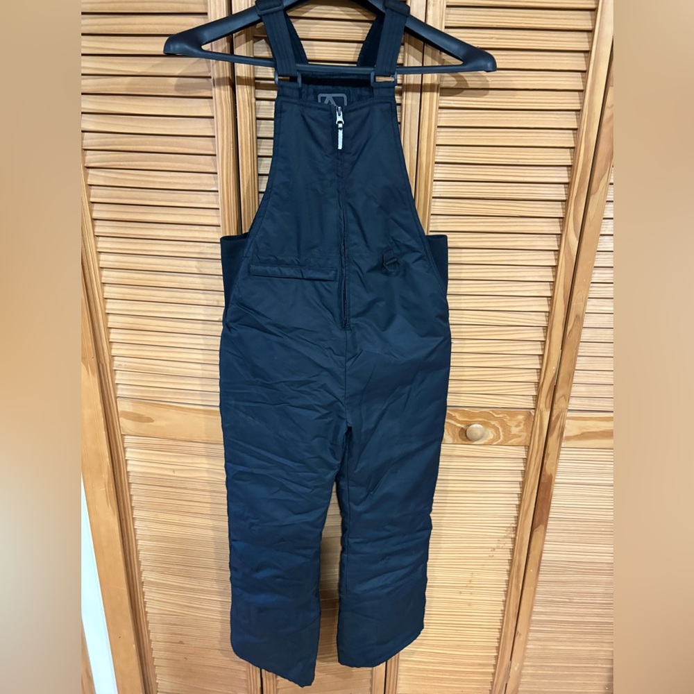 AQ Bib Snow Overalls M Black New